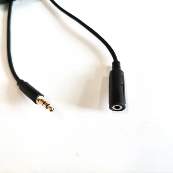1.5m Audio Extension Cable 3.5mm Male to Female Stereo Trrs Cable 3.5mm Aux Cable for Microphone Musical Instruments 