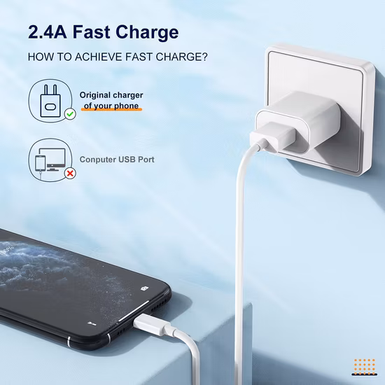 3FT 6FT 10FT TPE Lightning Cable for iPhone iPad USB Cable Phone Charger Cable Data USB C Cable for iPhone Charger Cable Phone Accessories