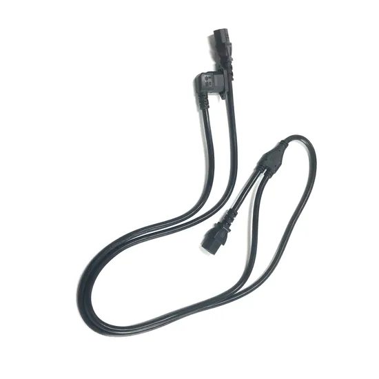 Monitor Scanner Printer C14 to 2X C13 Y Power Cable Splitter Cable 