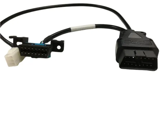 Wiring Connection Solution Manufacture Customize OBD Scanner Adapter OBD 2 Extension Cable 