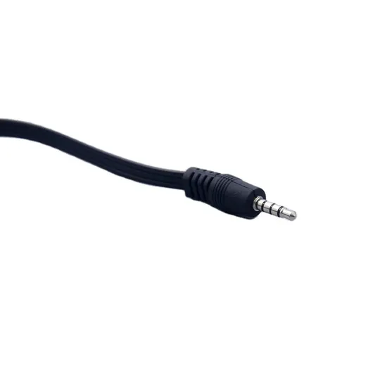 Factory Supply 3rca to 3.5MM AUX Audio Stereo Car Cable for Amplifier Phone Speaker 
