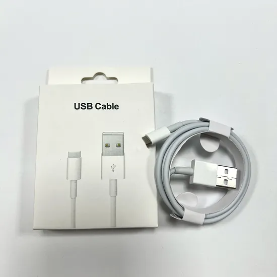 Wholesale 1m 3A USB to Lightning USB Cable Phone Data Cable USB Charger Cable for iPhone 