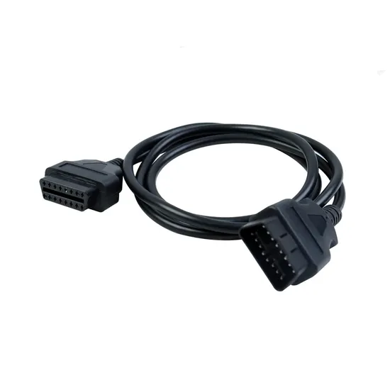 Custom 30cm 1.5m 3m Car OBD 16pin Male to Female Connector Extention Cable OBD2 Full 16 Pin Diagnostic Conversion Extension Cable 