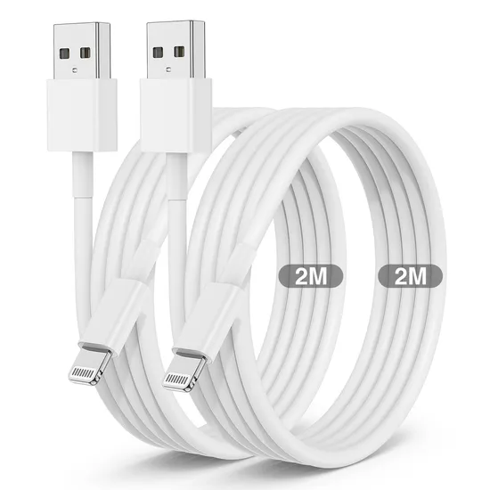 Wholesale Mobile Phone Accessories USB a to Lightning Cable Charger for iPhone 