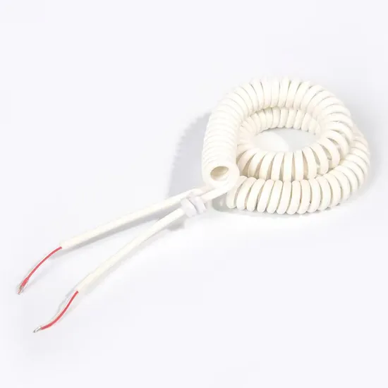 Halogen Free Flexibility Al Foil Braided Spiral Stereo Extension Audio Aux Cable UV Resistance Control Cable 